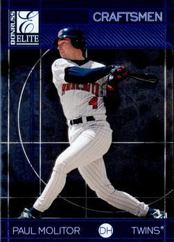 Paul Molitor #26 Baseball Cards 1998 Donruss Elite Craftsmen