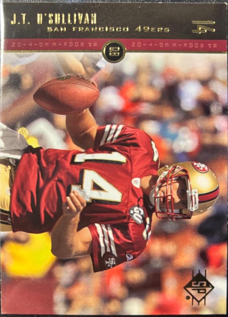 JT O'sullivan #96 Football Cards 2008 SP Rookie Edition