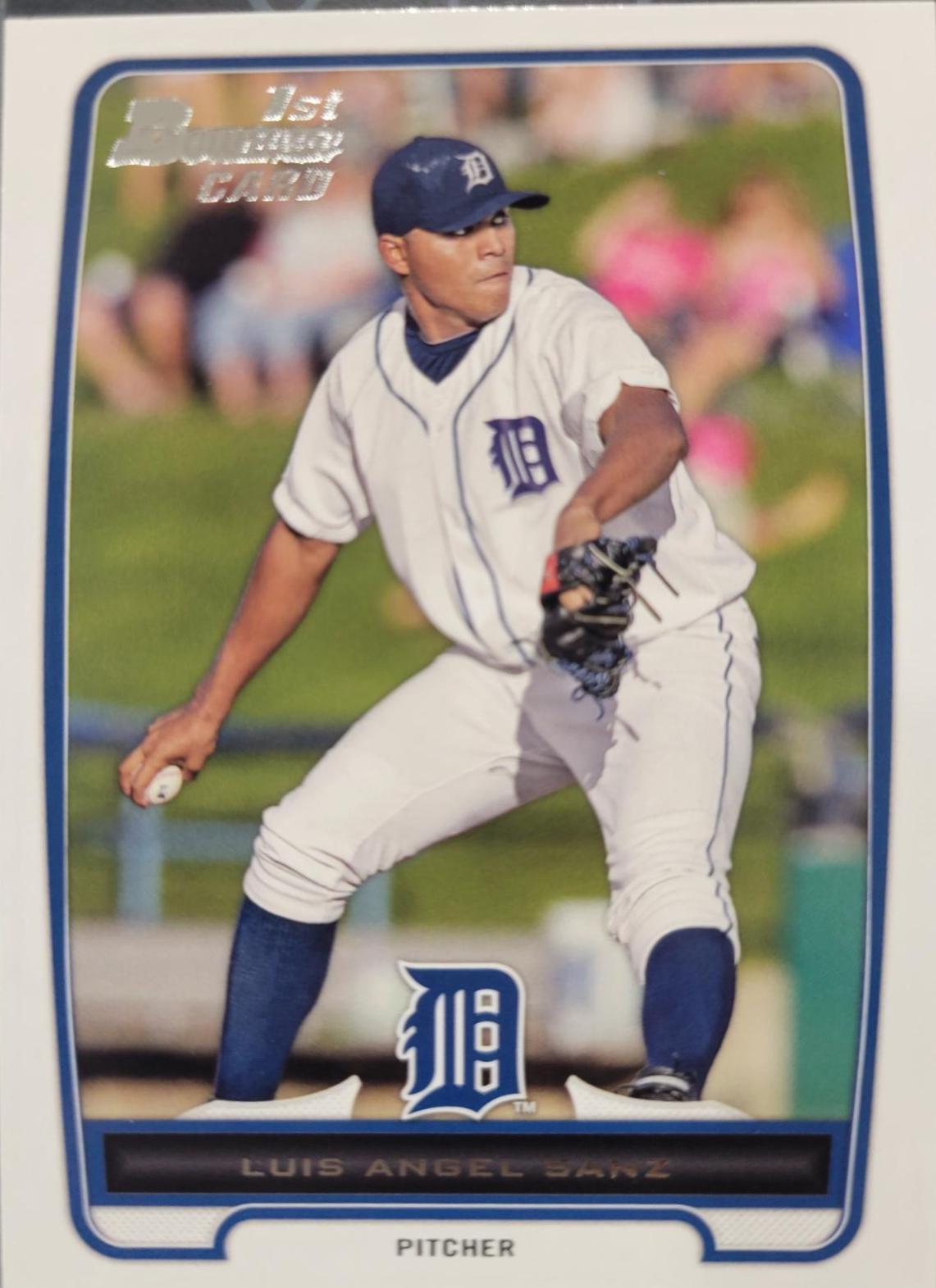 Luis Angel Sanz #BP108 Baseball Cards 2012 Bowman Prospects