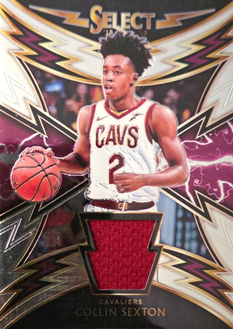 Collin Sexton #SP-CSX 2018-19 Panini Select Basketball Sparks