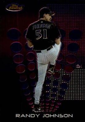 Randy Johnson #13 Baseball Cards 2004 Finest