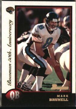 Mark Brunell #130 Football Cards 1998 Bowman