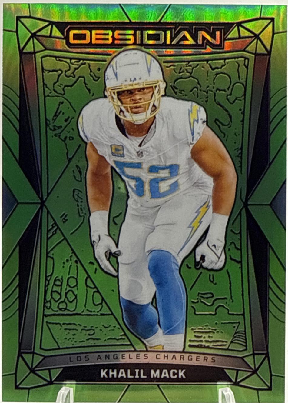 Khalil Mack #109 2024 Panini Obsidian Football