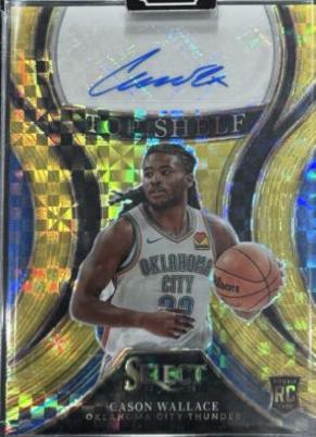 Cason Wallace [Gold Prizm] #TSS-WAL
