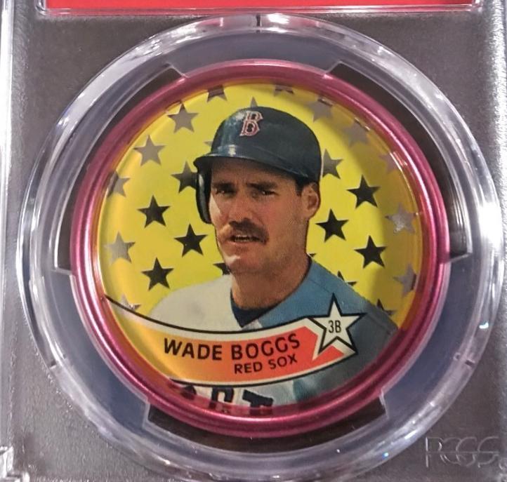 Wade Boggs #32 1989 Topps Coins Baseball