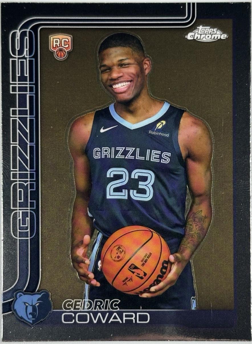 Cedric Coward #261 Prices [Rookie] | 2025 Topps Chrome
