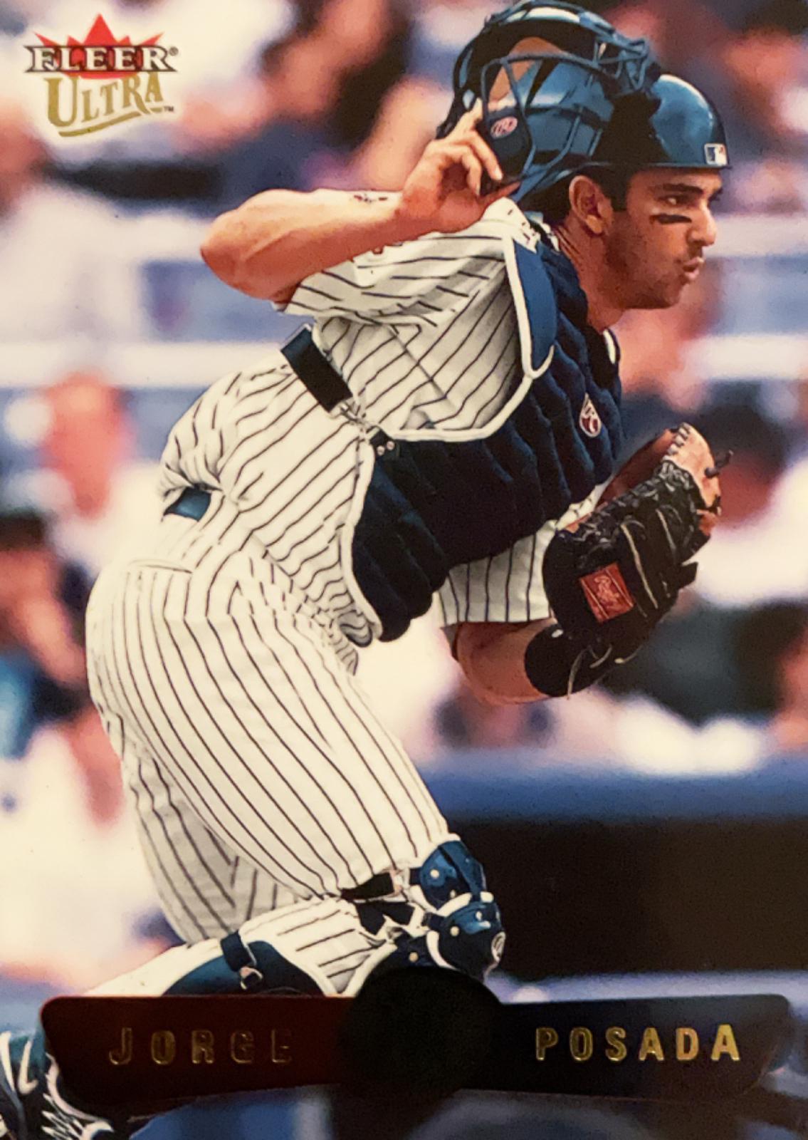 Jorge Posada #20 Baseball Cards 2002 Ultra