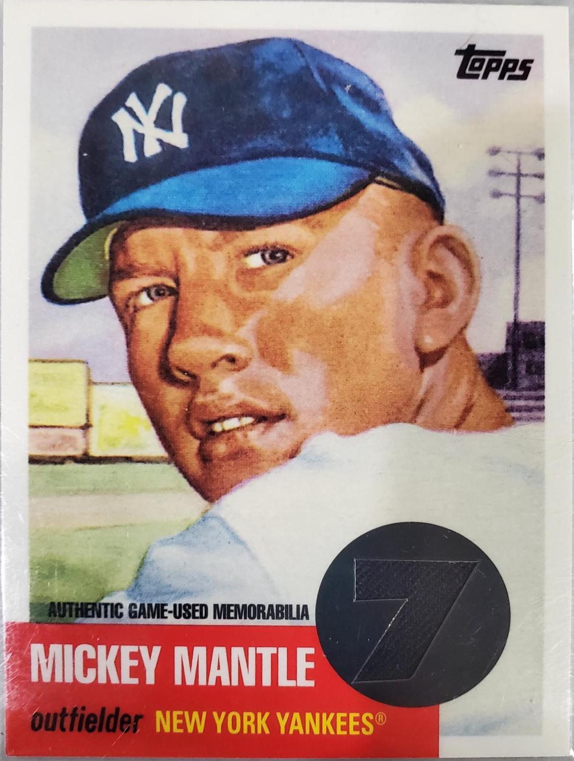Mickey Mantle [Relic] #MMR-53 Prices | 2007 Topps Target Mantle