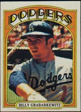 Billy Grabarkewitz #578 Baseball Cards 1972 Topps