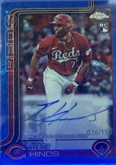 Rece Hinds [Blue Refractor] #RA-RH