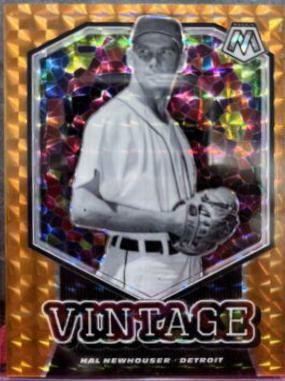 Hal Newhouser #V10 Baseball Cards 2021 Panini Mosaic Vintage