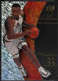 Grant Hill #1 Basketball Cards 1997 Skybox E-X2001