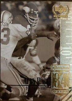 Alan Page #34 1999 Upper Deck Century Legends Football