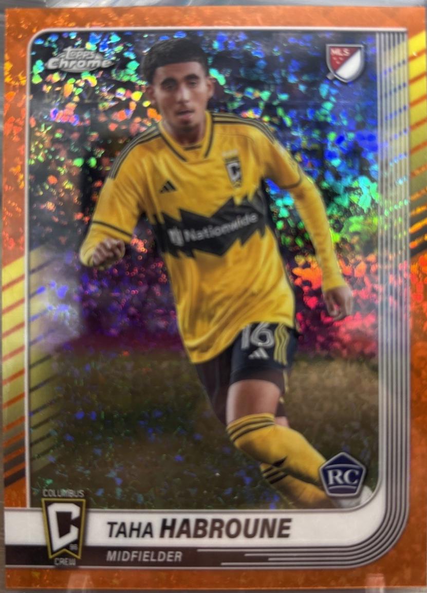 Taha Habroune [Orange Mini-Diamonds Refractor] #104