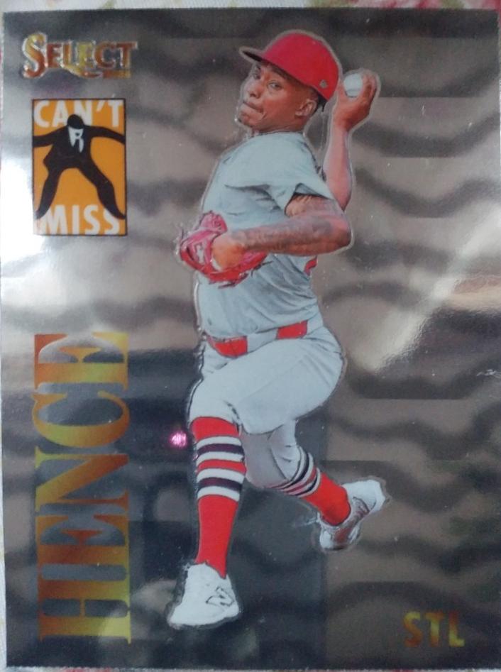 Tink Hence #4 Baseball Cards 2024 Panini Select Can’t Miss