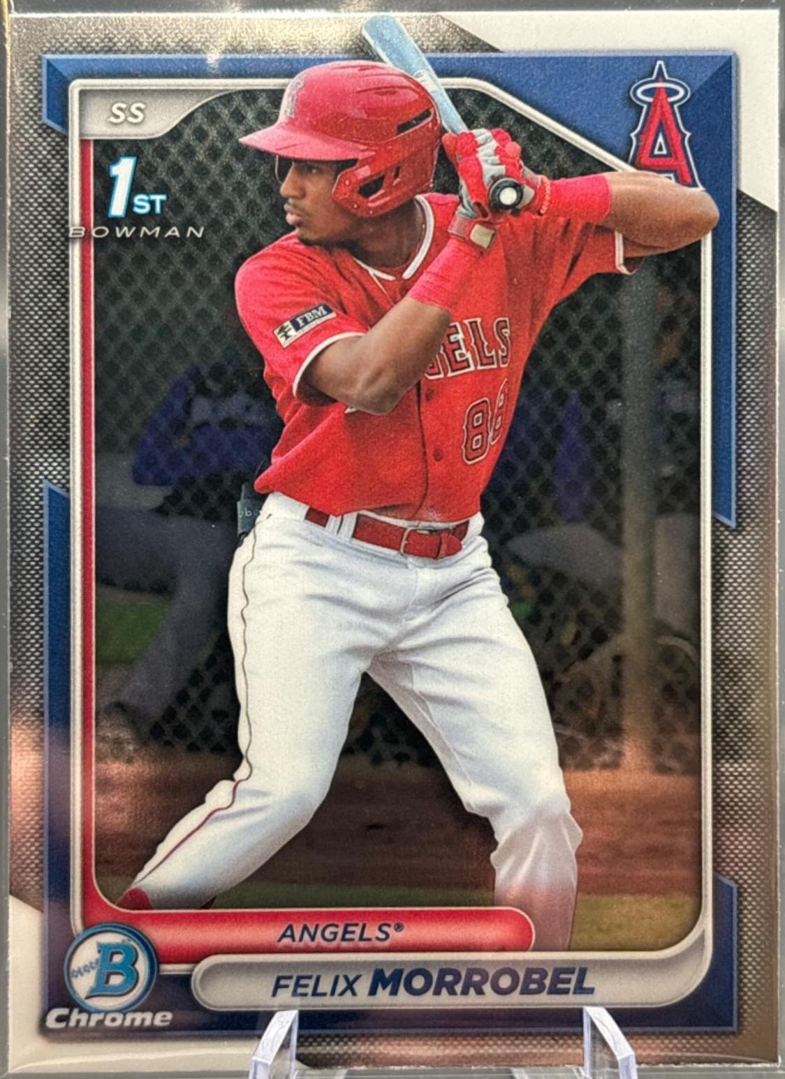 Felix Morrobel #BCP-121 Baseball Cards 2024 Bowman Chrome Prospects