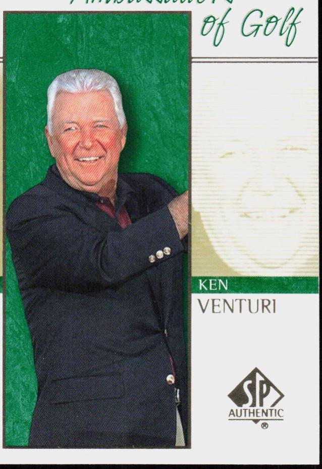 Ken Venturi #132 2001 Sp Authentic Golf