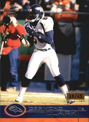 Desmond Clark #133 2001 Pacific Football