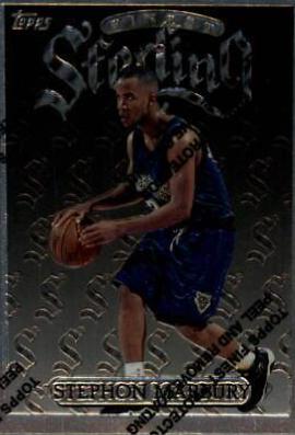 Stephon Marbury #253 Basketball Cards 1996 Finest