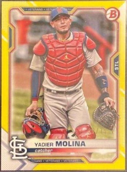 Yadier Molina [Yellow] #42