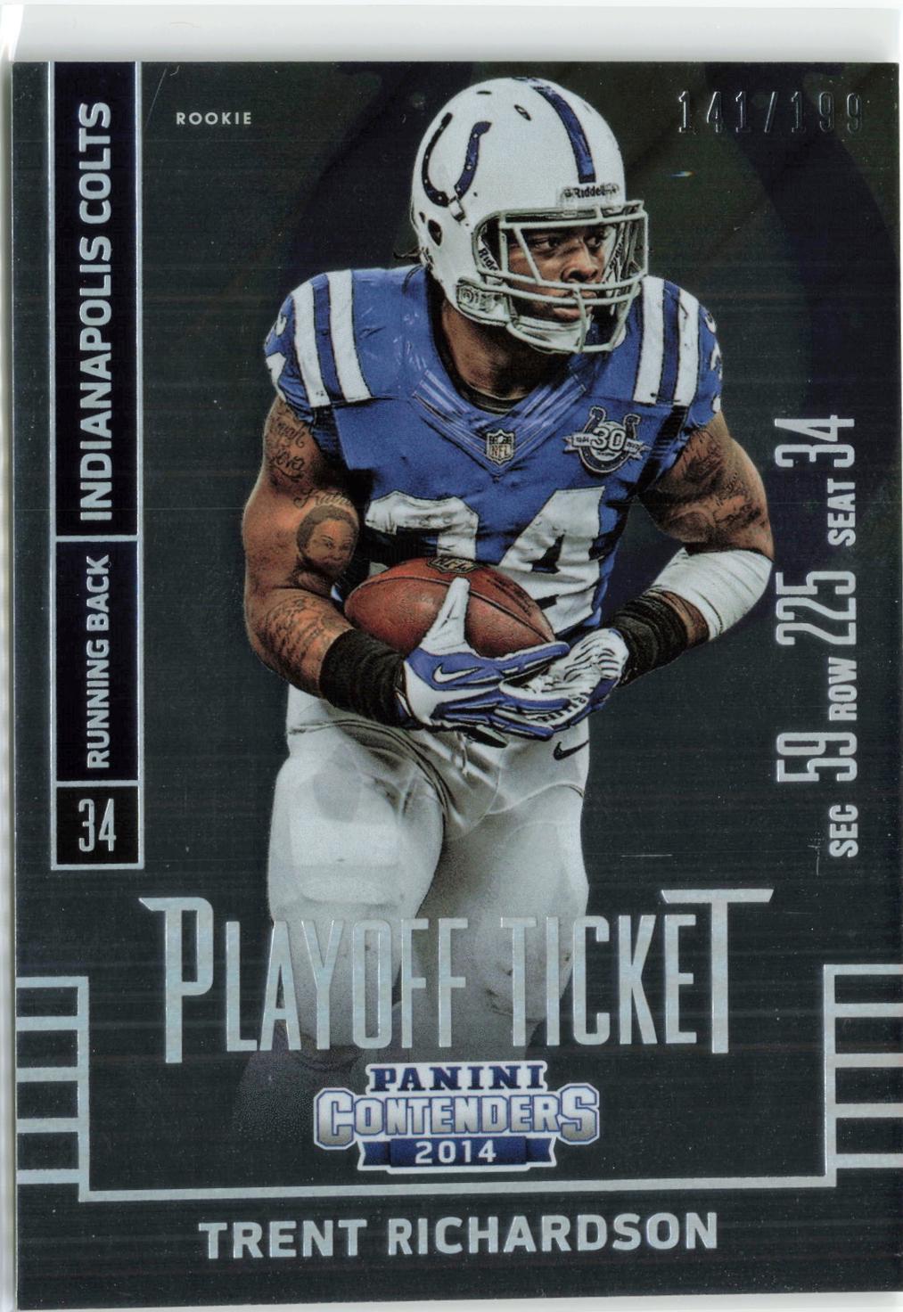 Trent Richardson [Playoff Ticket] #33