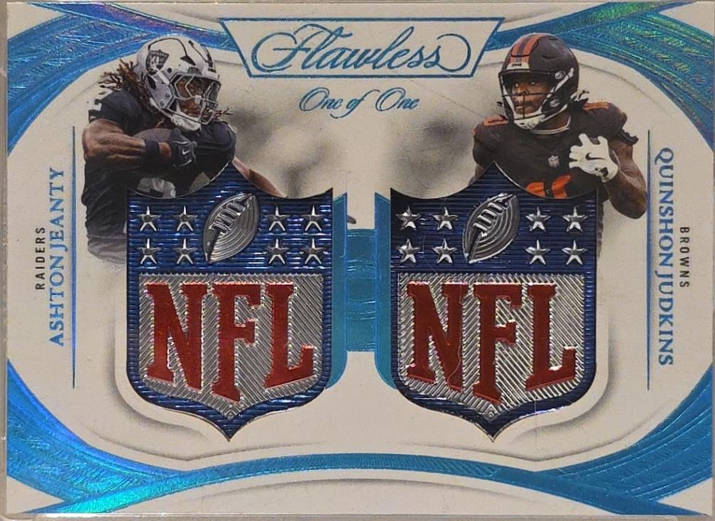 Quinshon Judkins #15 2025 Panini Flawless Football Flawless Shields