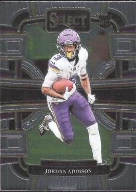 Jordan Addison #66 Football Cards 2023 Panini Select