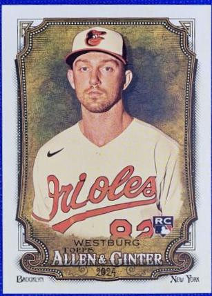 Jordan Westburg #33 Baseball Cards 2024 Topps Allen & Ginter