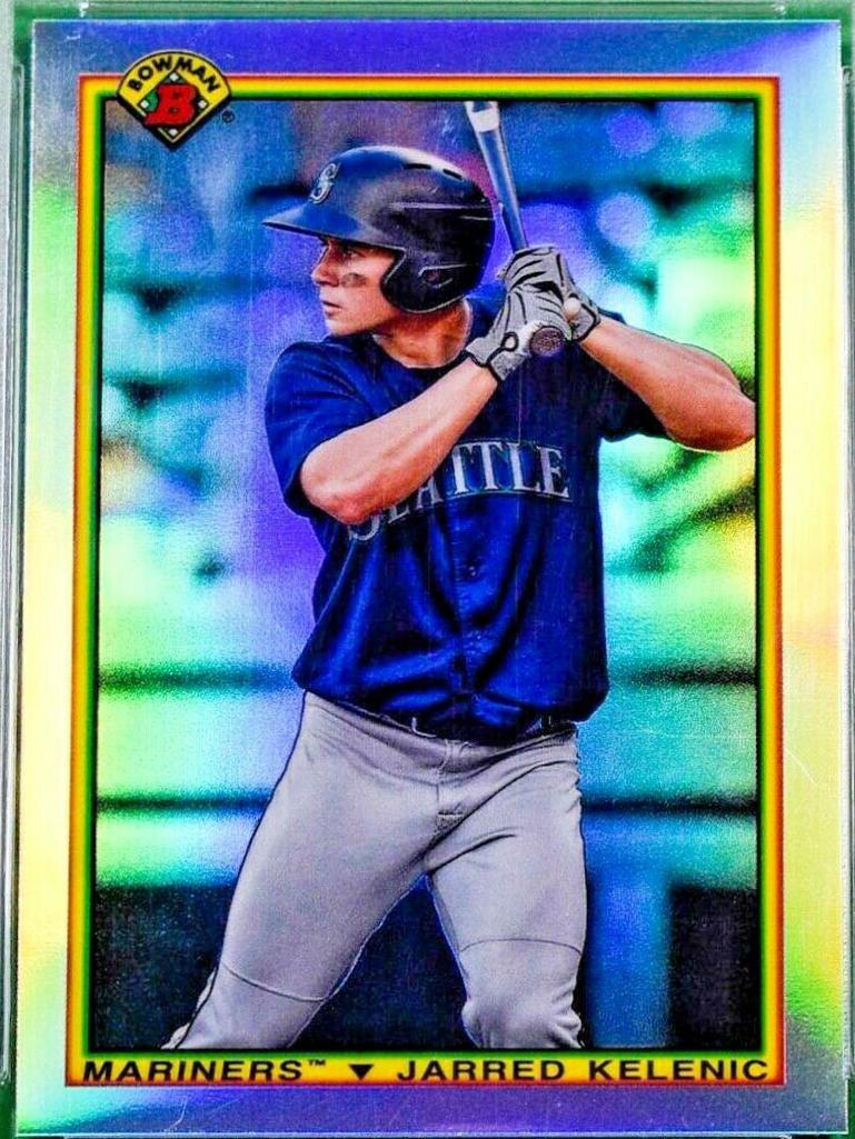 Jarred Kelenic #90BJK 2020 Bowman Chrome 1990 Baseball