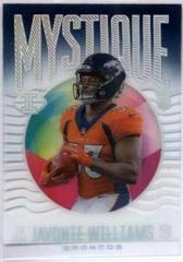 Javonte Williams [Black] #MY-15 Football Cards 2021 Panini Illusions Mystique Prices