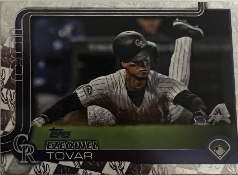Ezequiel Tovar [Platinum] (2025 Topps)