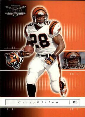 Corey Dillon #6 Football Cards 2001 Playoff Preferred