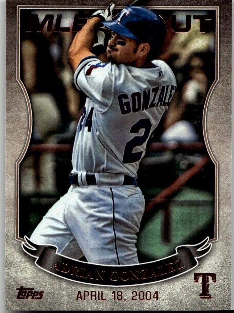 Adrian Gonzalez #MLBD-13 Baseball Cards 2016 Topps MLB Debut