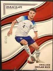 Declan Rice [Ruby] #13 Soccer Cards 2023 Panini Immaculate Prices