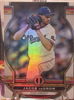 Jacob deGrom #6 Baseball Cards 2023 Topps Tribute