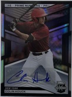Colin Houck #39 2023 Panini Elite Extra Edition Signature Baseball