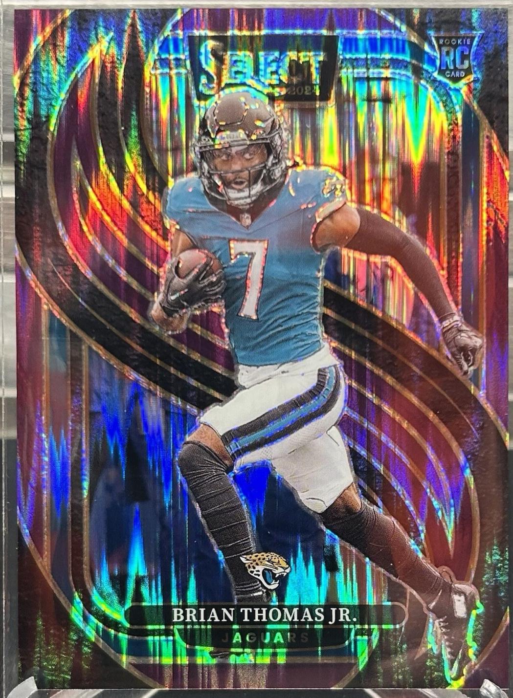 Brian Thomas Jr. [Purple Prizm Shock] #143 Prices | 2024 Panini