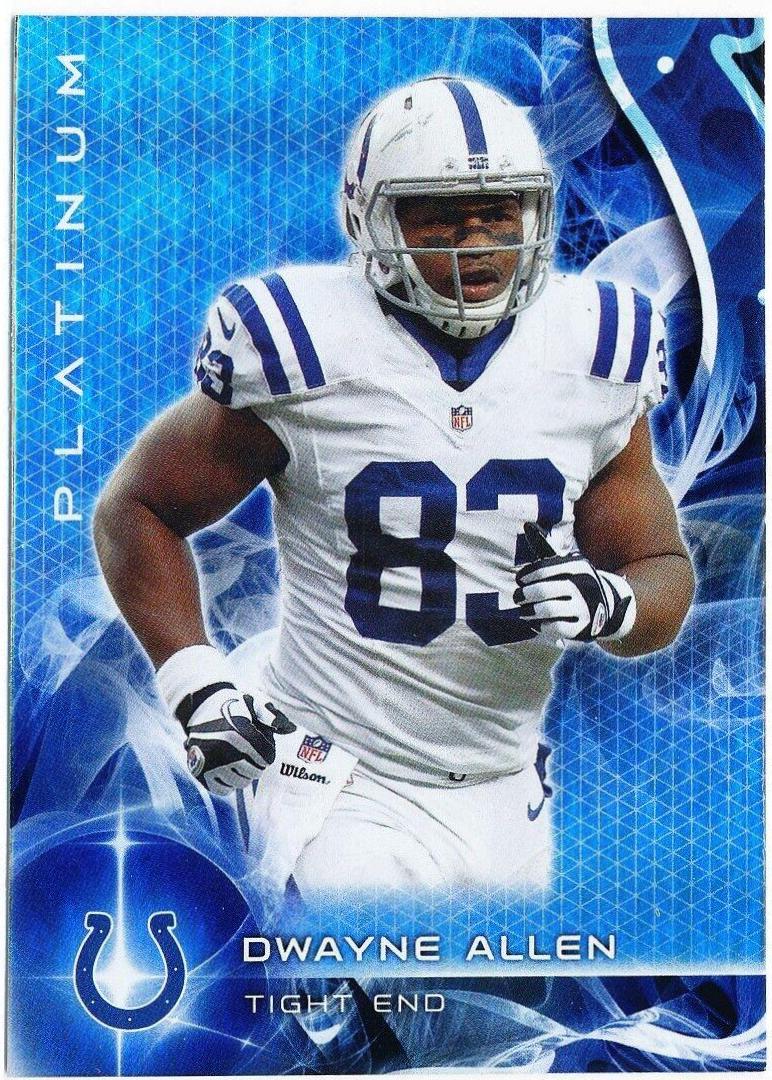 Dwayne Allen #8 Football Cards 2015 Topps Platinum