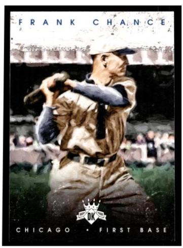 Frank Chance #4 Baseball Cards 2016 Panini Diamond Kings
