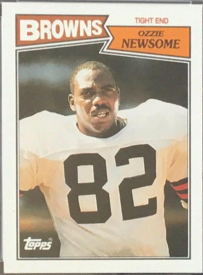 Ozzie Newsome #85 Football Cards 1987 Topps