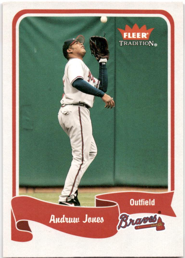 Andruw Jones #171 2004 Fleer Tradition Baseball