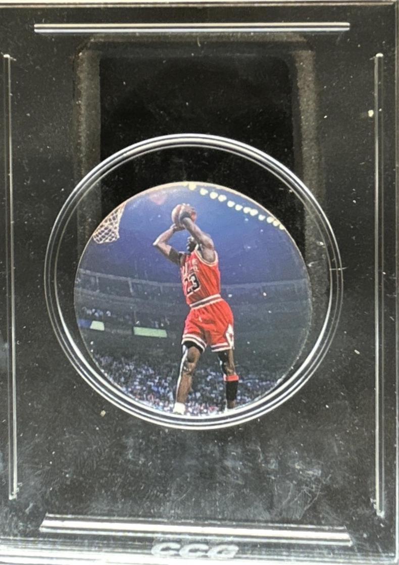 Michael Jordan #33 1995 Upper Deck Jordan Milk Caps Basketball