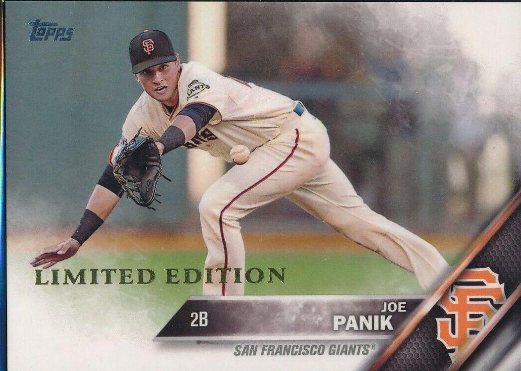 Joe Panik #137 Baseball Cards 2016 Topps Limited Edition