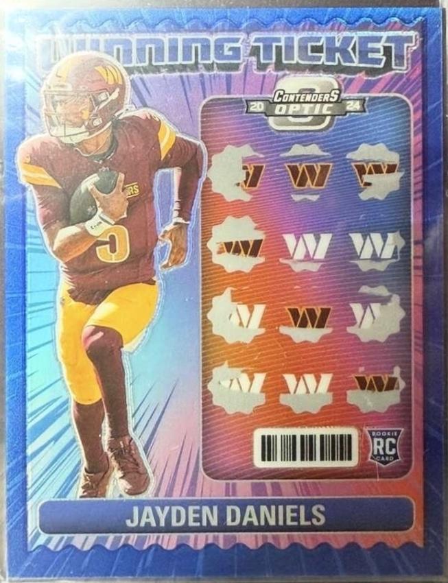 Jayden Daniels [Blue] #4 Prices | 2024 Panini Contenders Optic