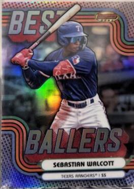 Sebastian Walcott #BB-17 Baseball Cards 2024 Bowman’s Best Ballers