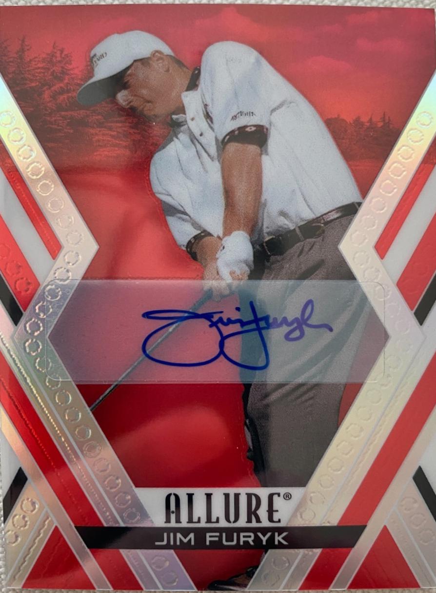 Jim Furyk [Red Tees Autograph] #4
