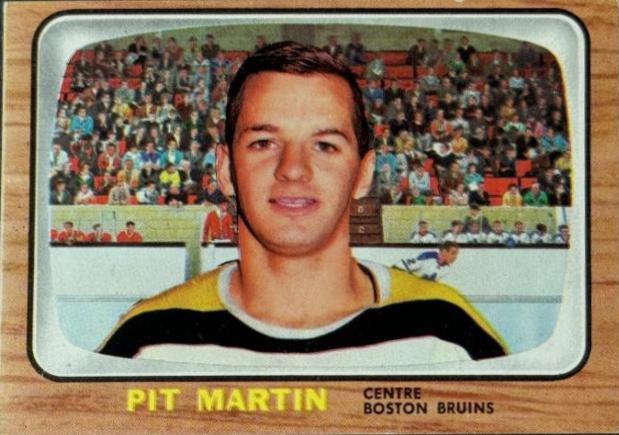 Pit Martin #41 Hockey Cards 1966 Topps