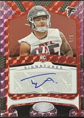 Tyler Allgeier [Purple Etch] #RS-TA