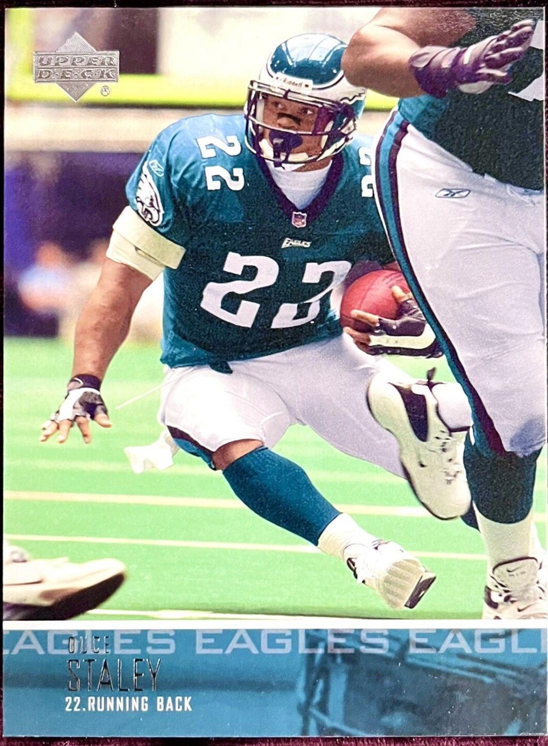 Duce Staley #15 Football Cards 2003 Upper Deck