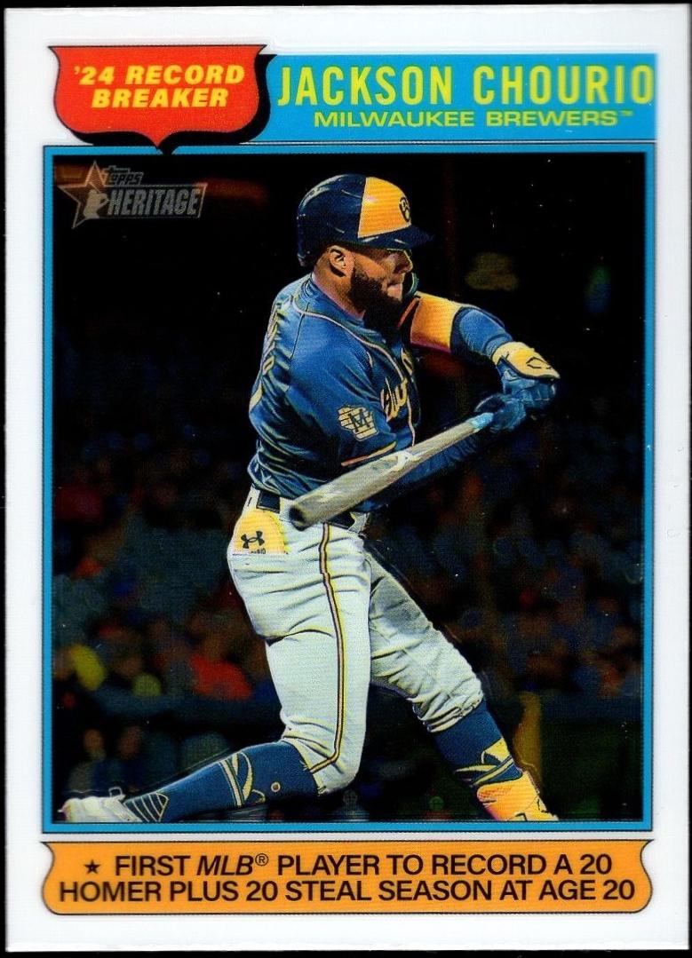 Jackson Chourio [Chrome Variation] #5